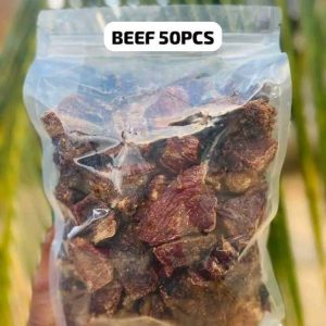 Oven dried cow meat 50pics